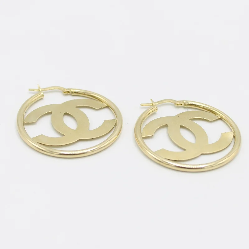 14K Women's Hoops Yellow Gold