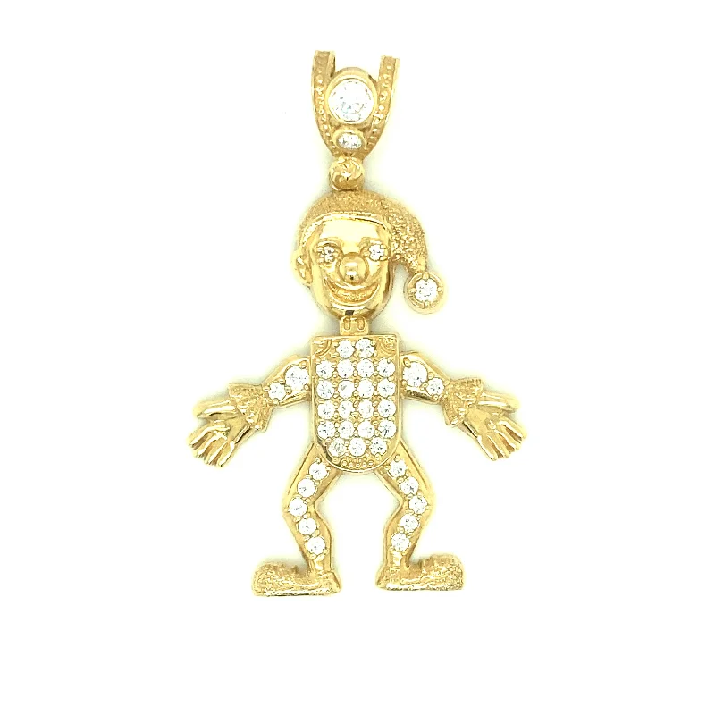 Sleepy Guy 14K Yellow Gold