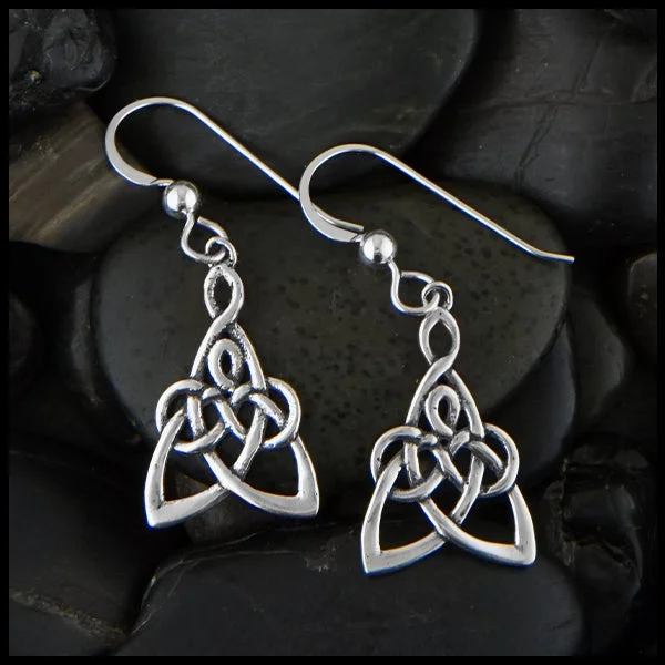 Small Mother's Knot Drop Earrings