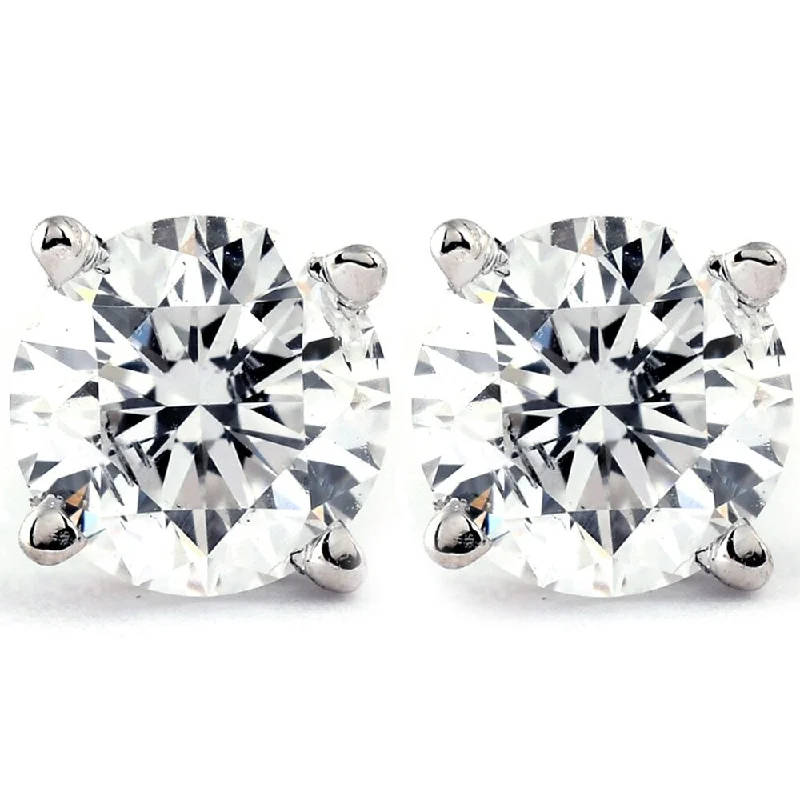 Pompeii3 1 ct T.W Diamond Studs Eco Friendly Lab Grown (G-H/VS)