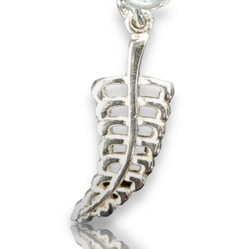 Filigree fern Sacred NZ 925 Sterling Silver Charm