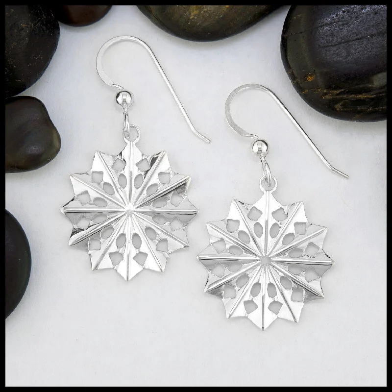 Cheryl's Snowflake Earrings