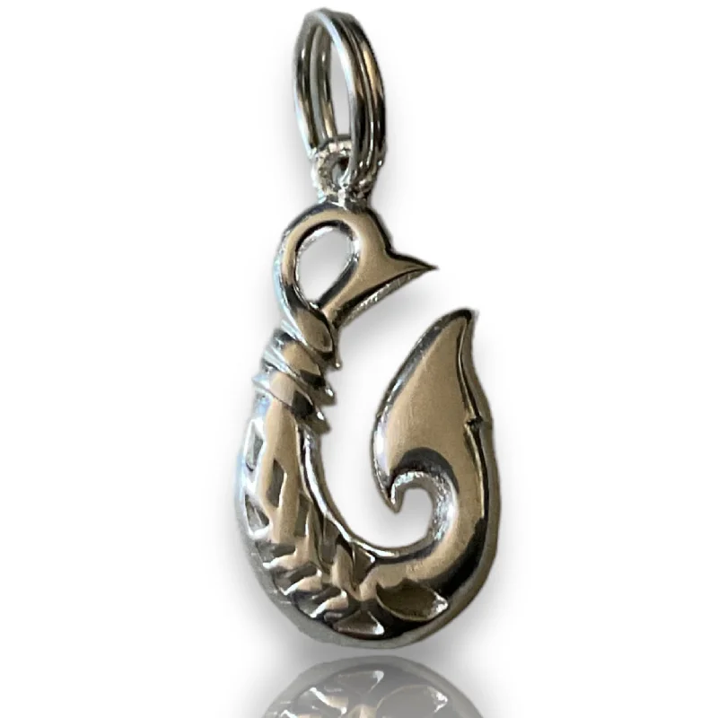 SC05 Sacred NZ 925 Sterling Silver Hook Charm