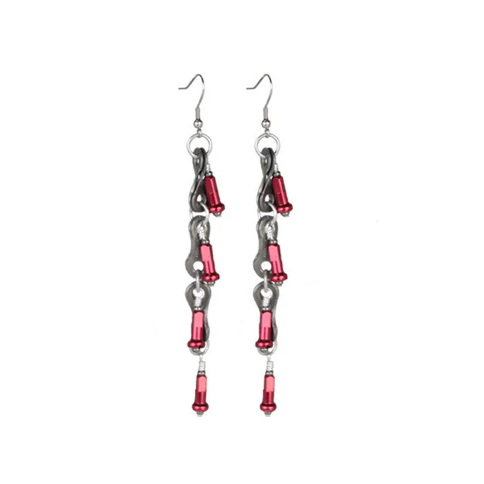 Twisted Link - 4 Nipple Earrings - Wholesale