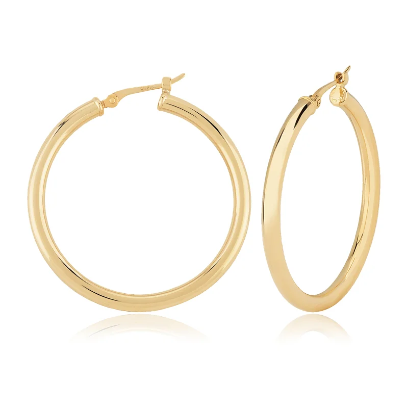 2.5x25mm Hoop Earrings