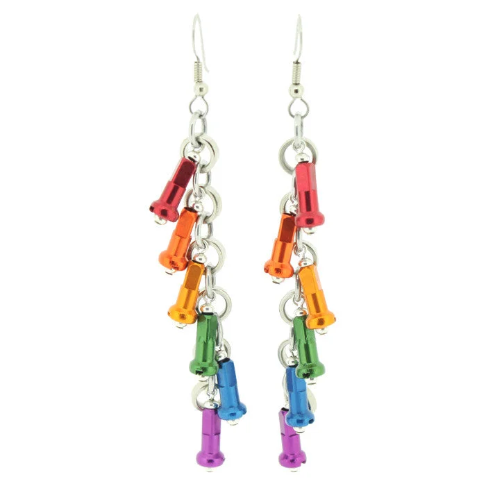 Tapered Rainbow Earrings - Wholesale