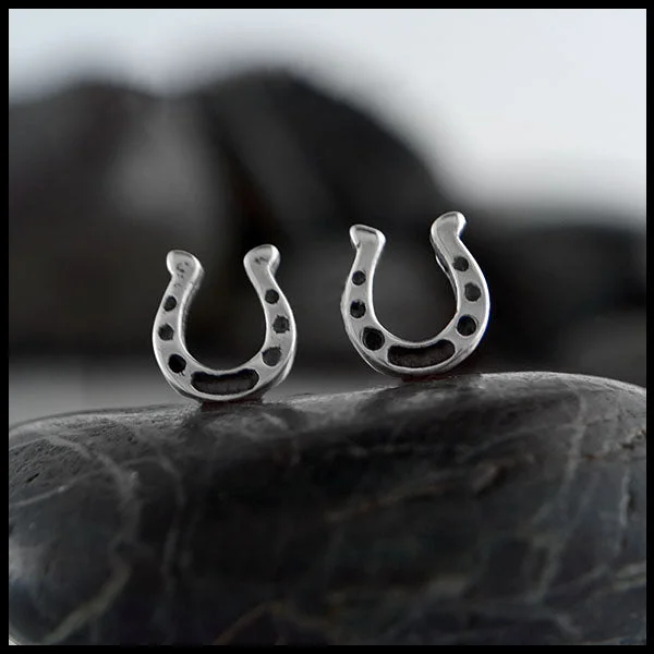 Horseshoe Post Earring