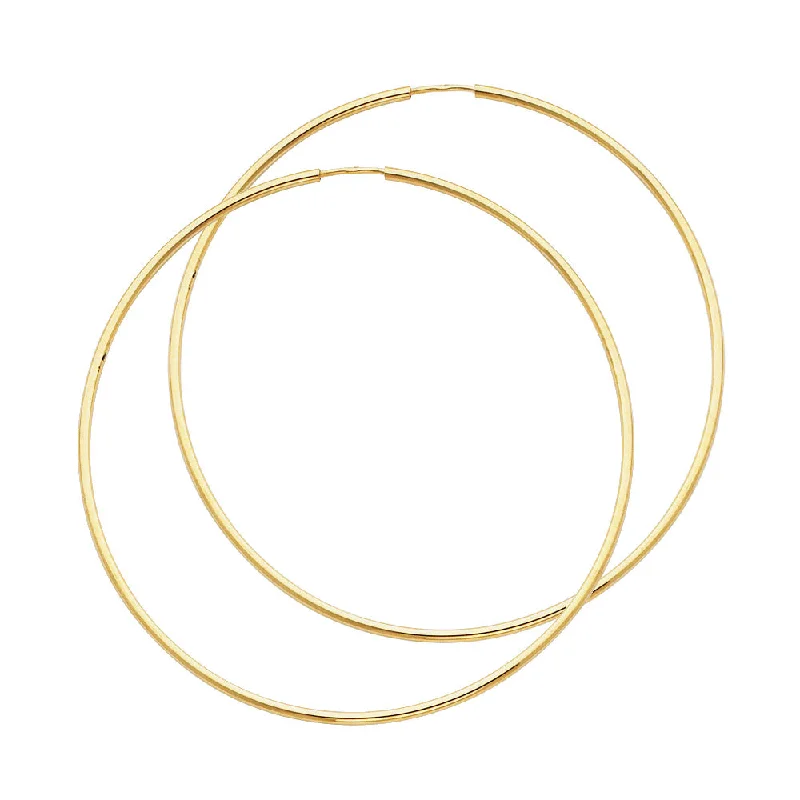 14K Gold Hoop Earrings