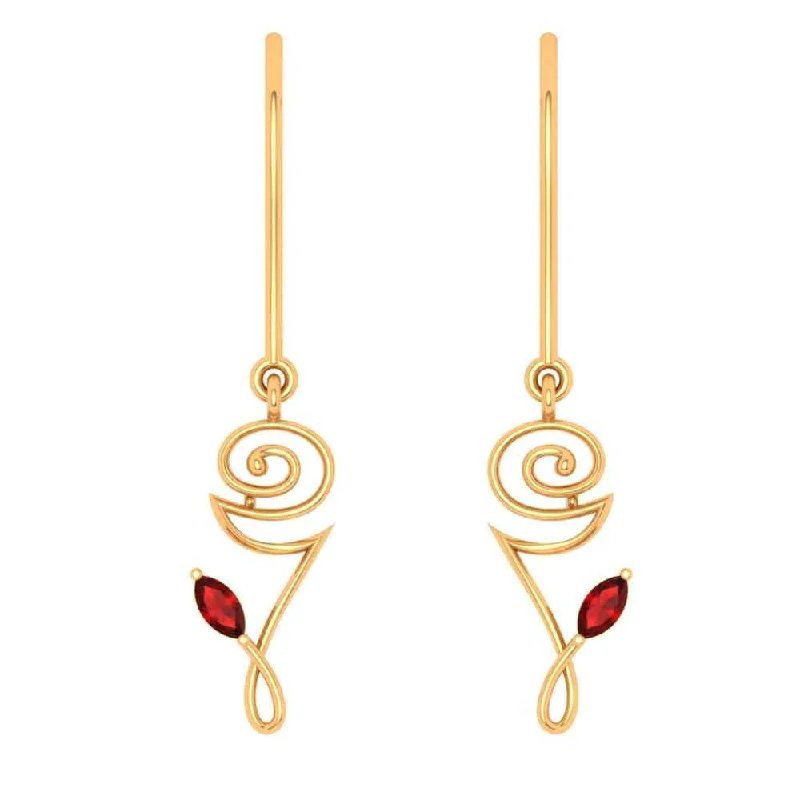 Floral Dangler Earring For Women