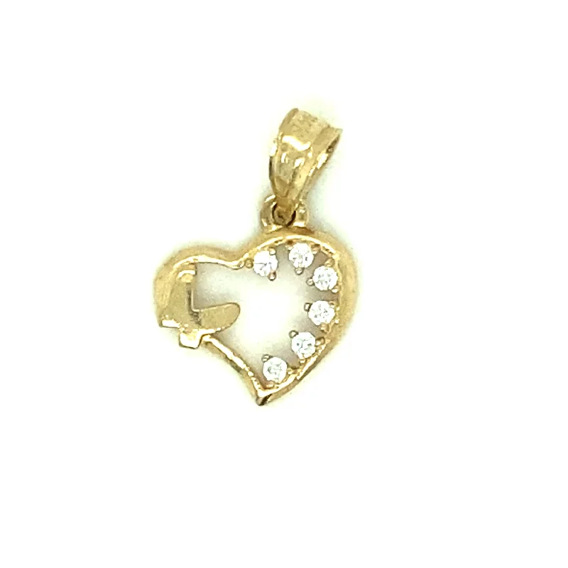 Heart 14K Yellow Gold