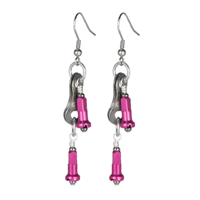 Twisted Link - 2 Nipple Earrings - Wholesale