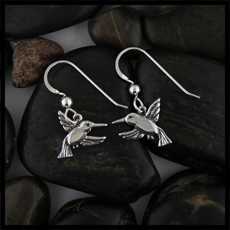 Hummingbird Drop Earrings