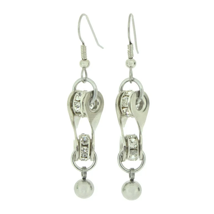 Crystal Bling Earrings - Wholesale