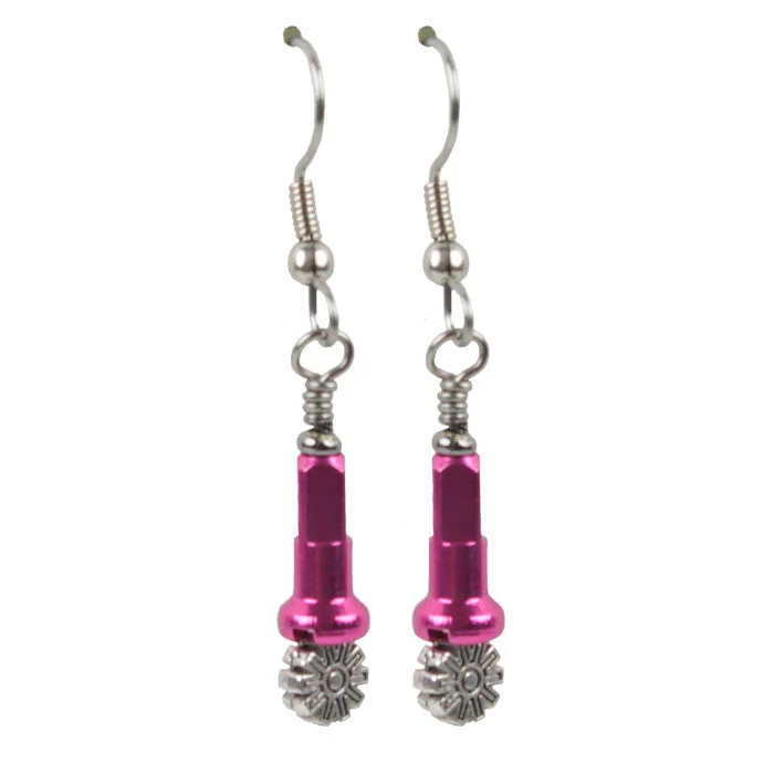 Nipple & Gear Bead Earrings