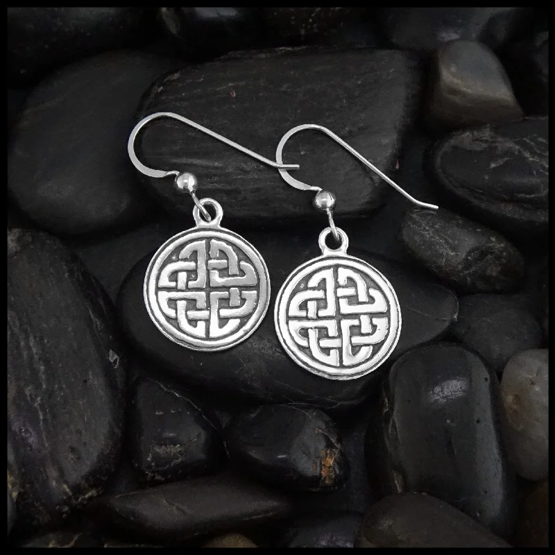 Celtic Circular Knot Earrings