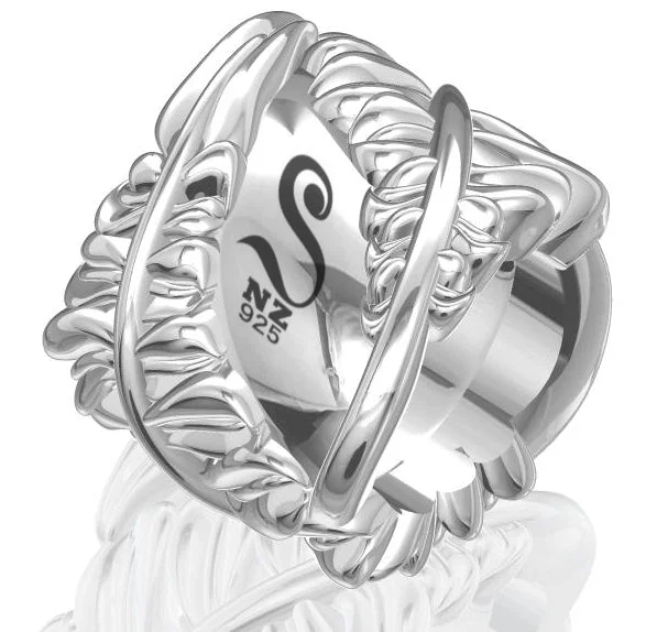 Sacred NZ 925 Sterling Silver Fern Bead-SALE 60% OFF