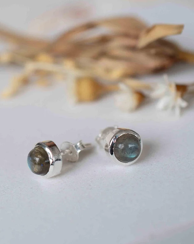 Delicate Earrings ~ Labradorite ~ Sterling Silver 925 ~ ME063