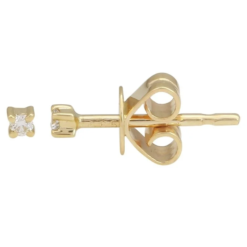 Joelle Diamond Tiny Stud Earrings 1/50 ct. 14K Gold