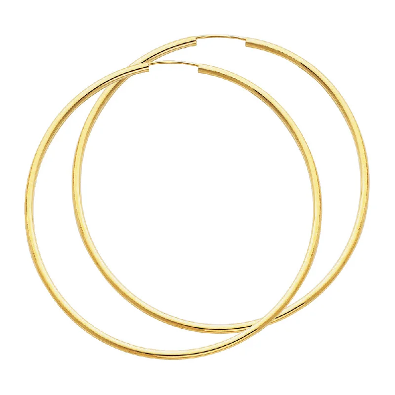 14K Gold Hoop Earrings