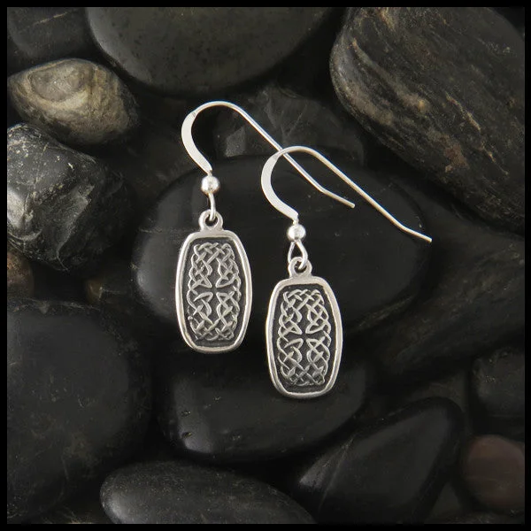 Maura's Knot Earring in Silver