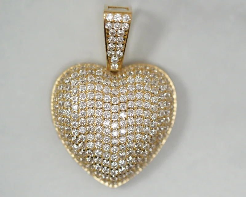 Heart Pendant 14K Yellow Gold