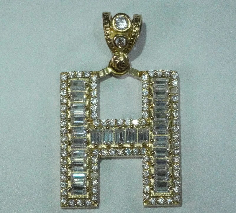 Letter H Pendant