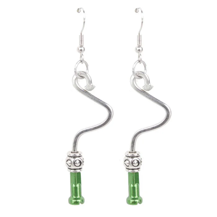 Bent Spoke Earrings