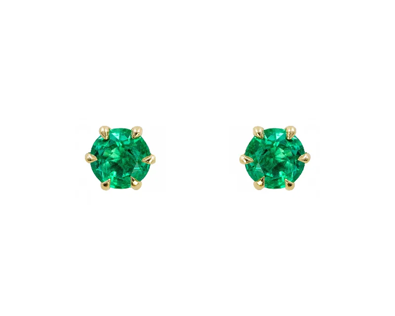 Emerald Cleo Studs