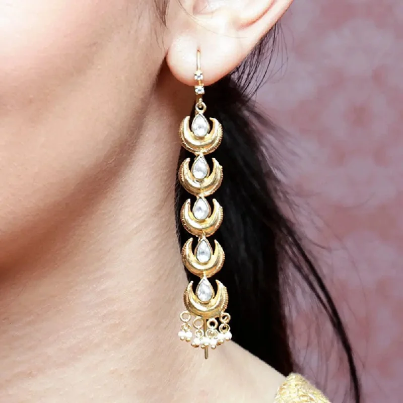 Silver Long Sui Dhaga Earring