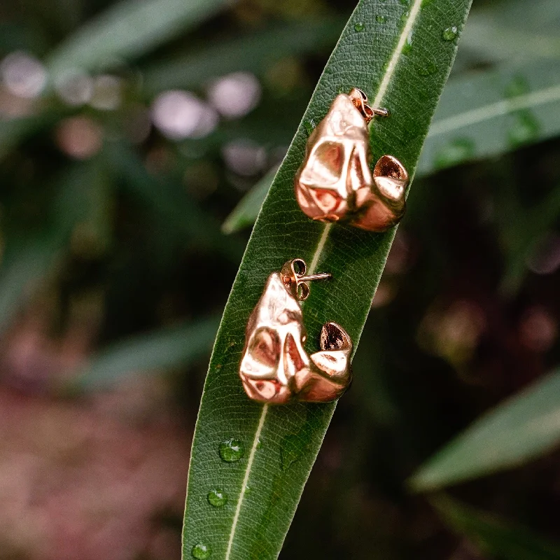 Gilded Teardrops Earrings