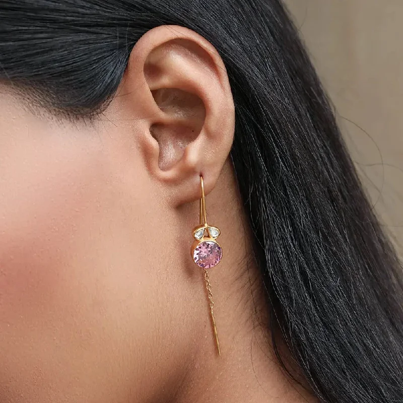 Gulabo Silver Sui Dhaga Earring