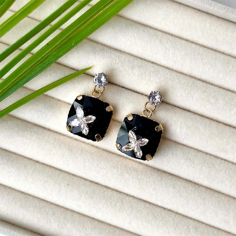 Melissa Earrings (Black)