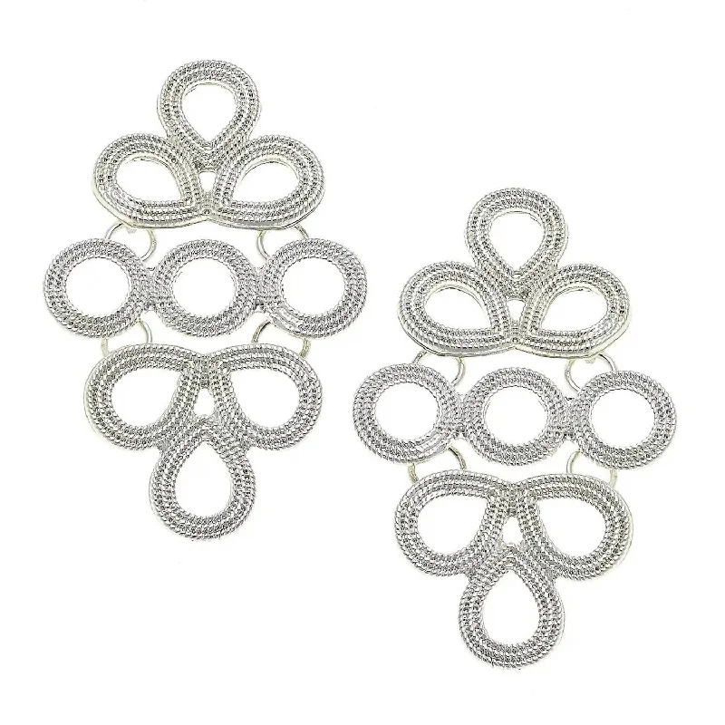 Women's Emma Earrings In Silver