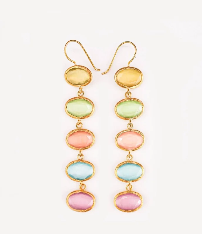 Women's Satina Earrings In Gold