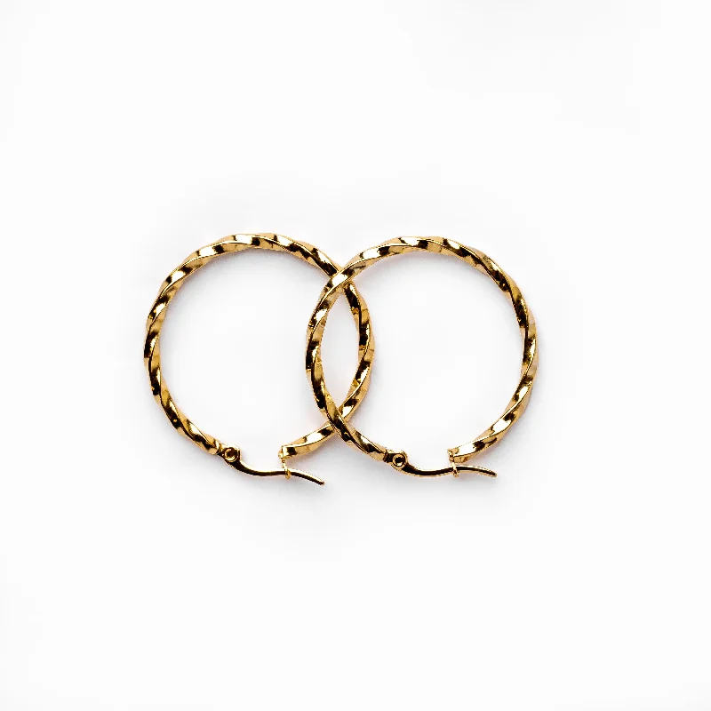 Zuri Hoop Earrings - Gold