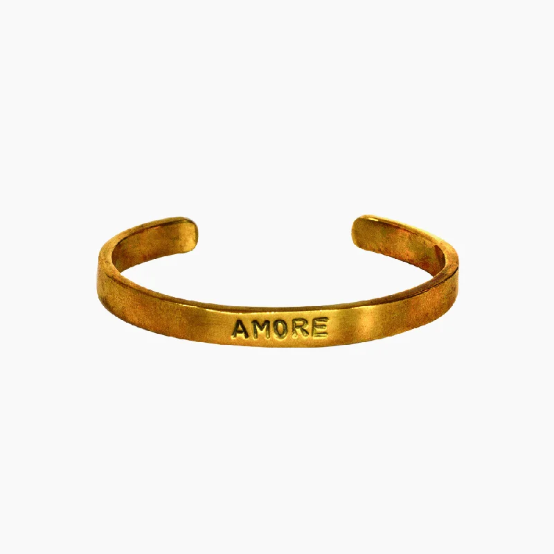 FINAL SALE: AMORE Stamped Cuff