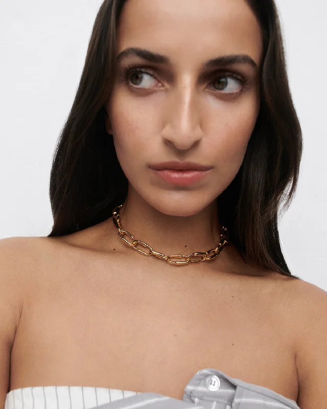 GRID 5 Loop Chain Necklace