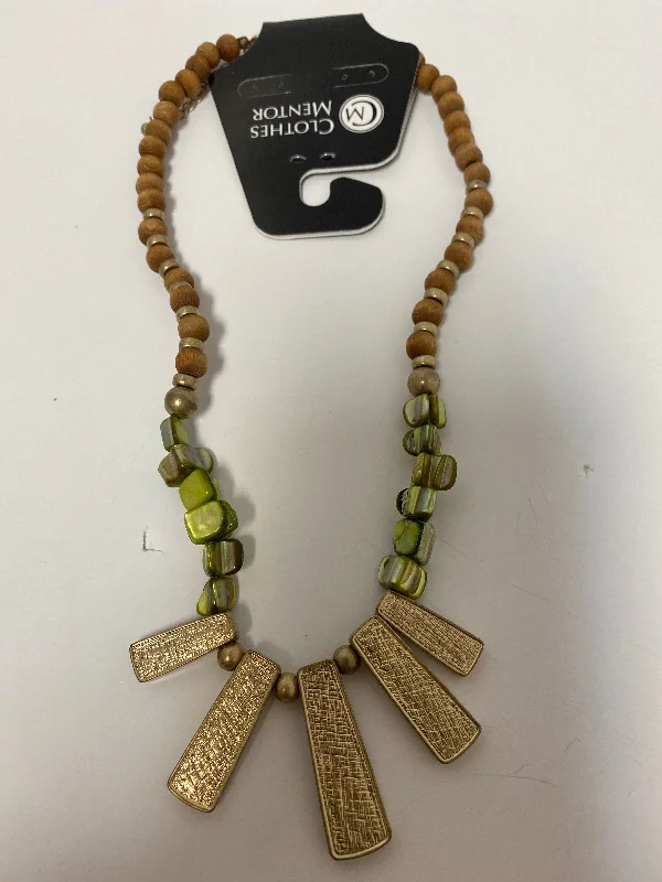 Necklace Statement By Cmf