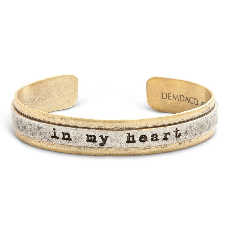 Guardian Angel Bracelet Cuff - In My Heart