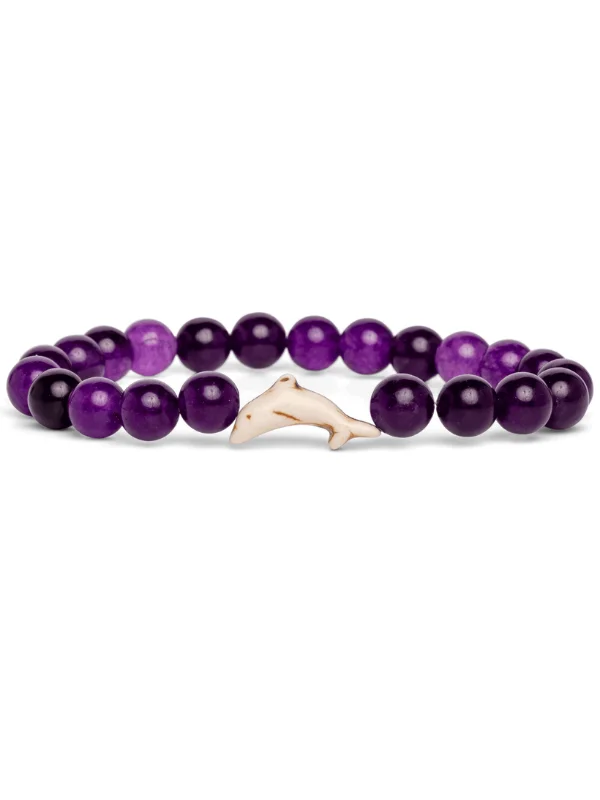 Fahlo Dolphin Bracelet in Echo Purple