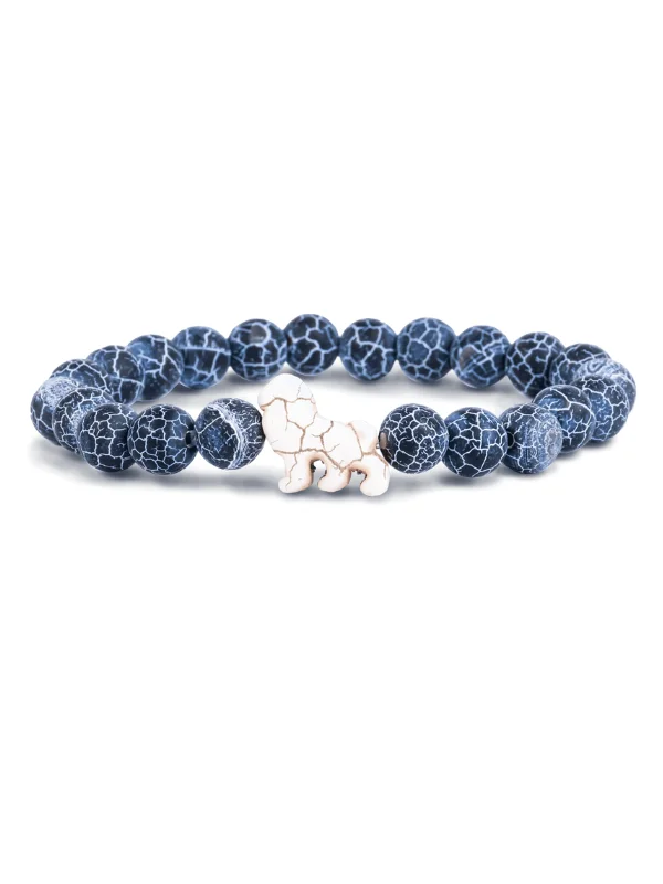 Fahlo Lion Bracelet in River Blue