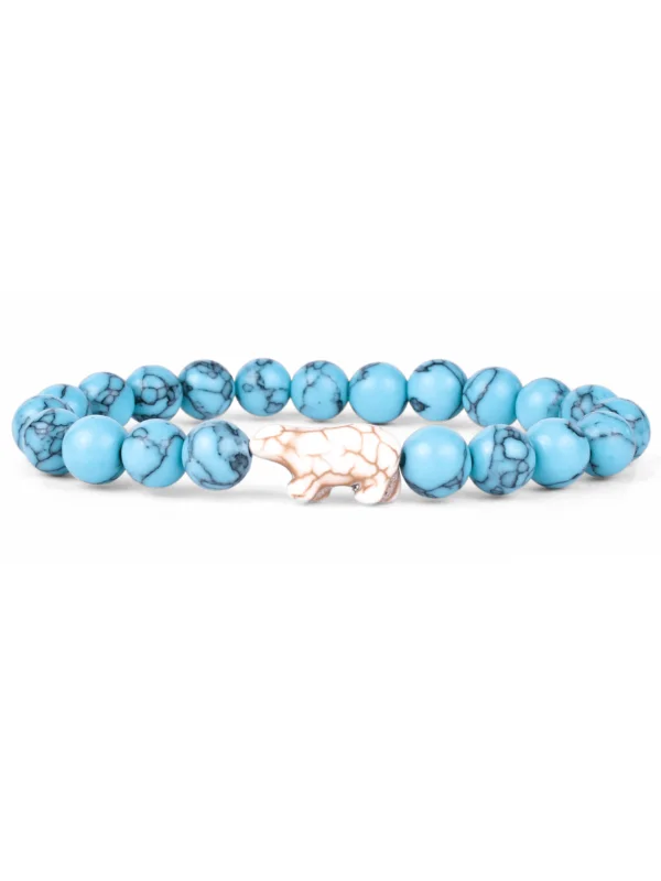 Fahlo Polar Bear Bracelet in Glacier Blue