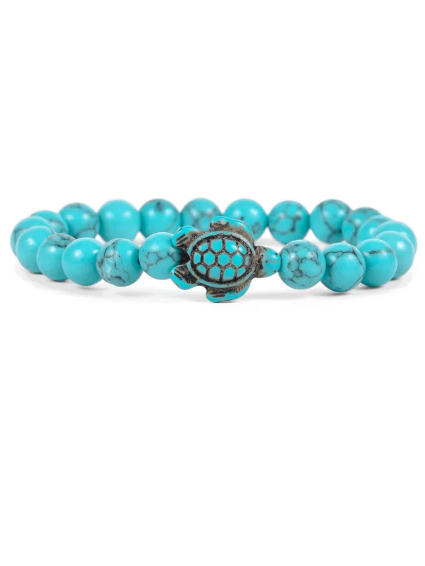 Fahlo Sea Turtle Bracelet in Crystal Blue