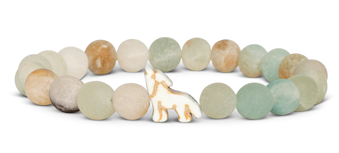 Fahlo Wolf Bracelet in Sky Stone