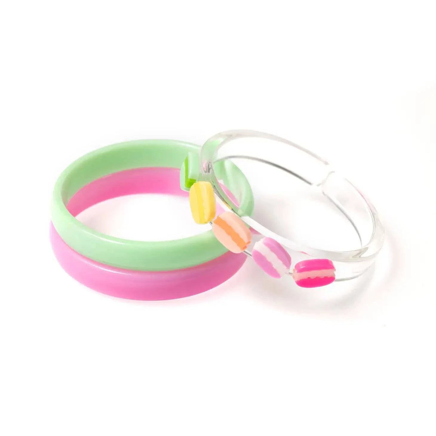 Multi Colorful Macaron Bangles (Set of 3)