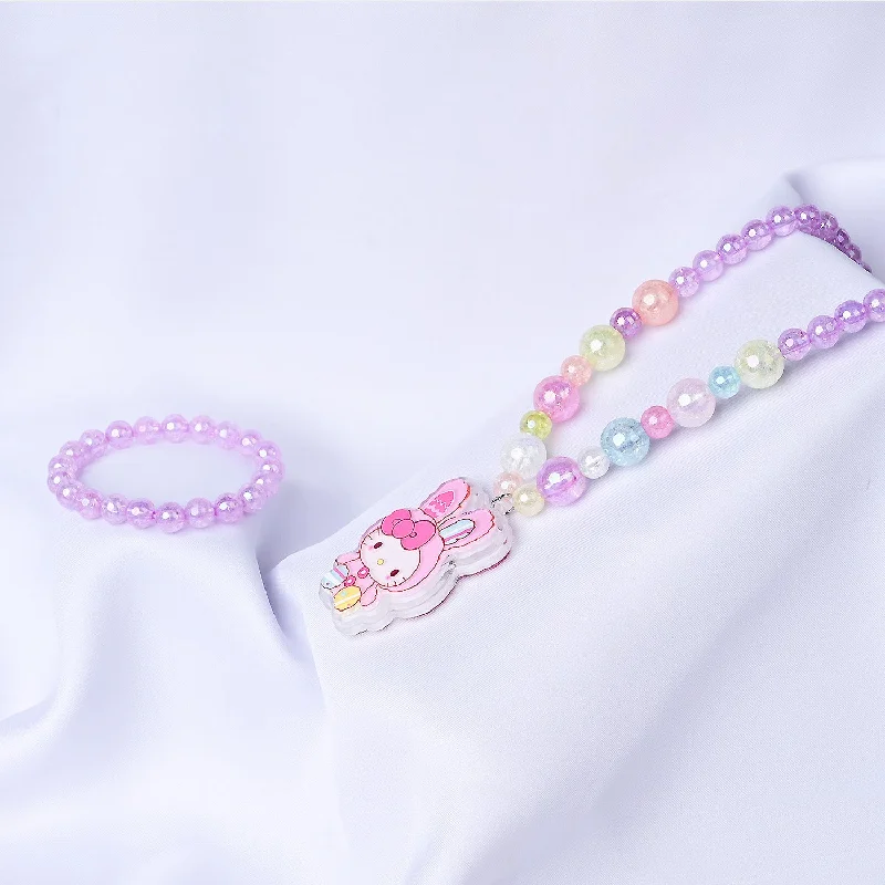 NECKLACE AND BRACELET FOR BABY GIRL