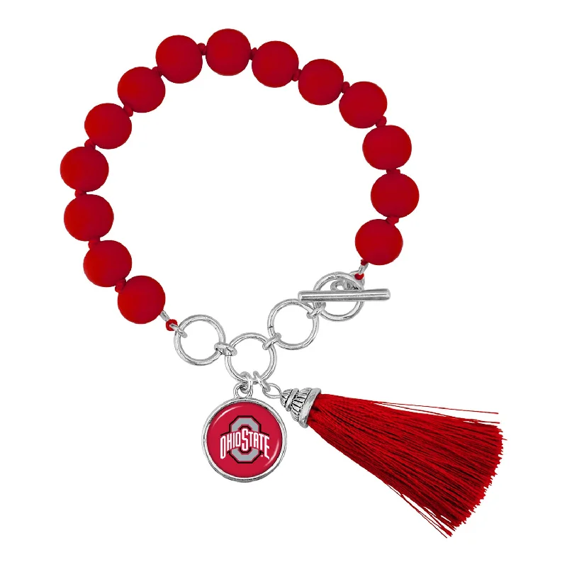 Ohio State Buckeyes Bracelet