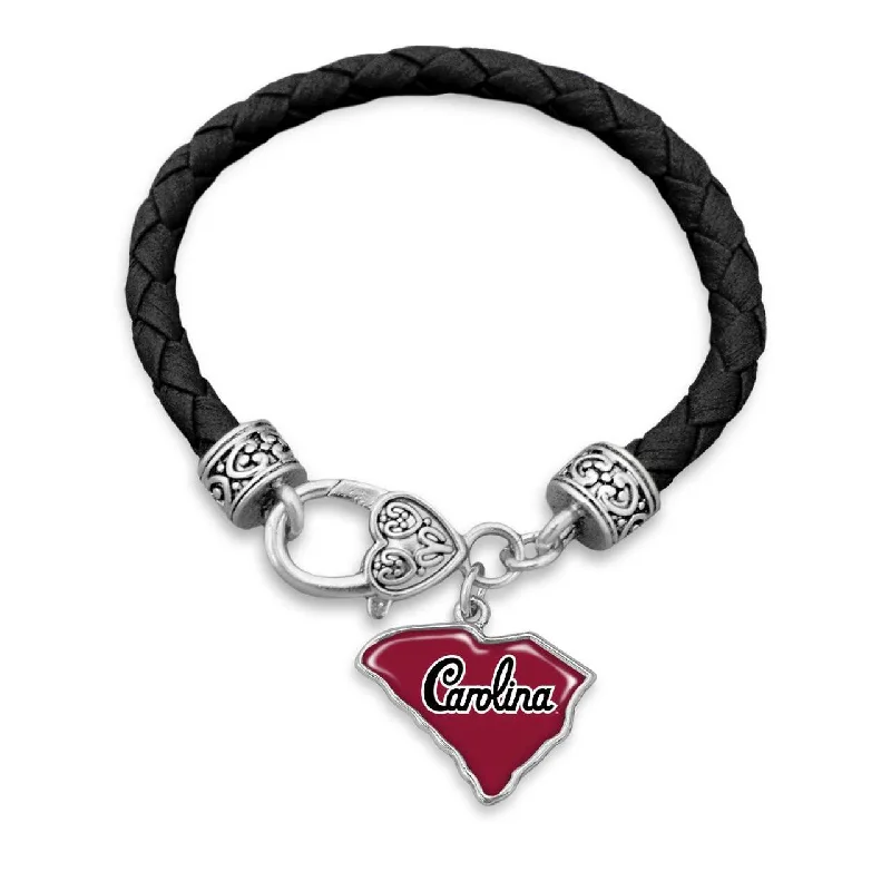 State of Mind Carolina Script Bracelet