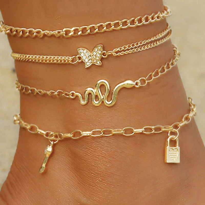 Women Jewelry Boho Gold Anklet | Ankle Chain Bracelet Women |