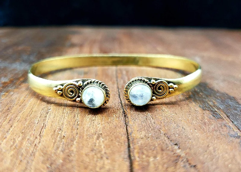 Moonstone Temple Bracelet